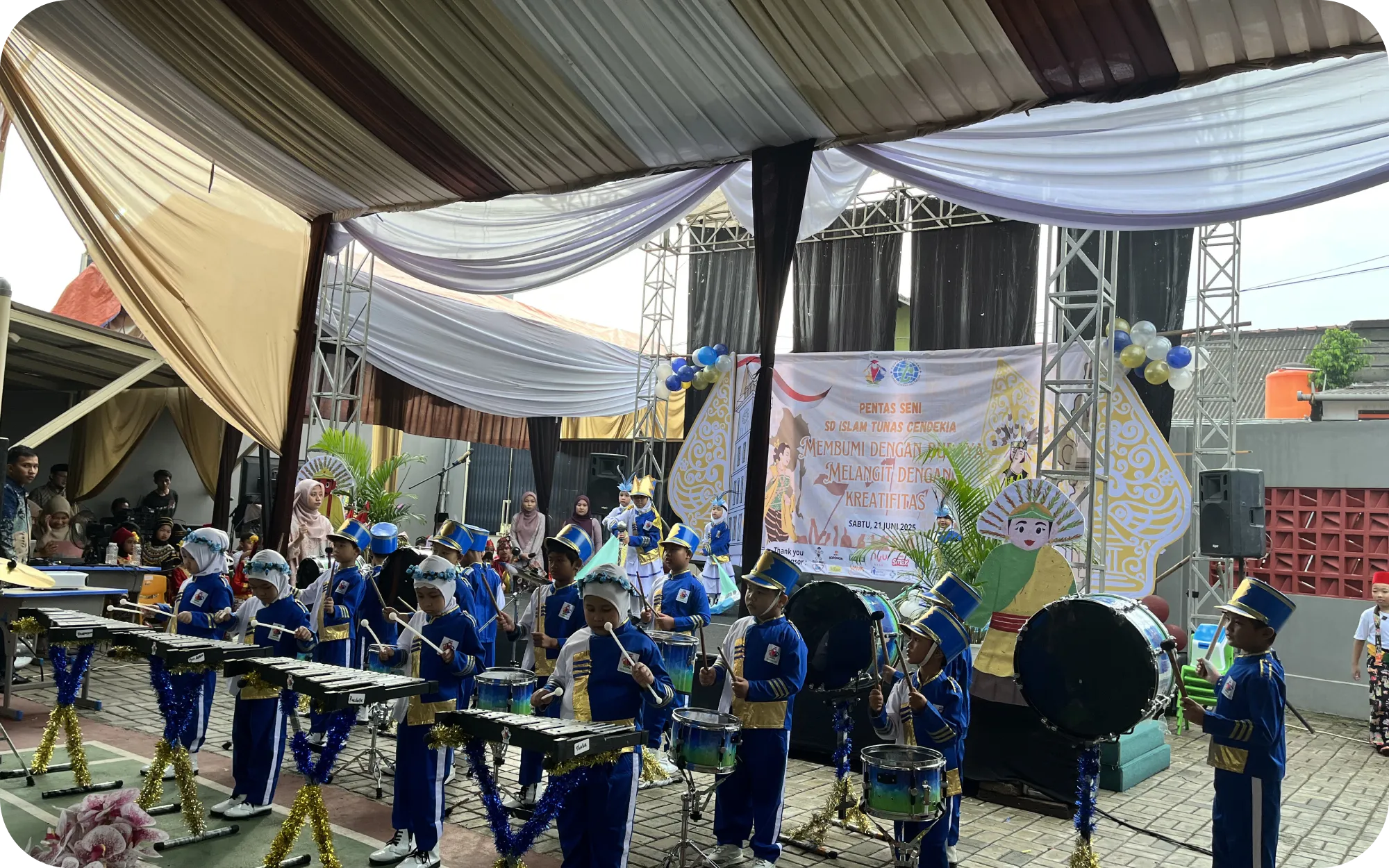 Ekskul Drumband TK Islam Tunas Cendekia Tangerang
