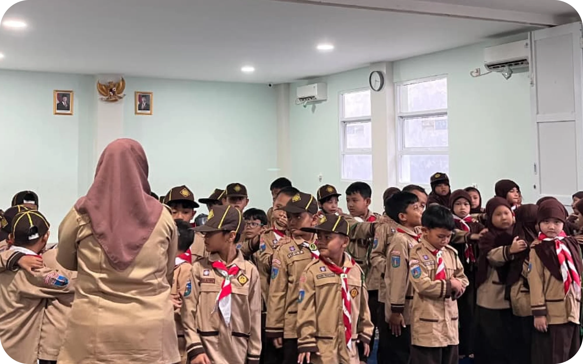 Kegiatan Pramuka SD Islam Tunas Cendekia Tangerang