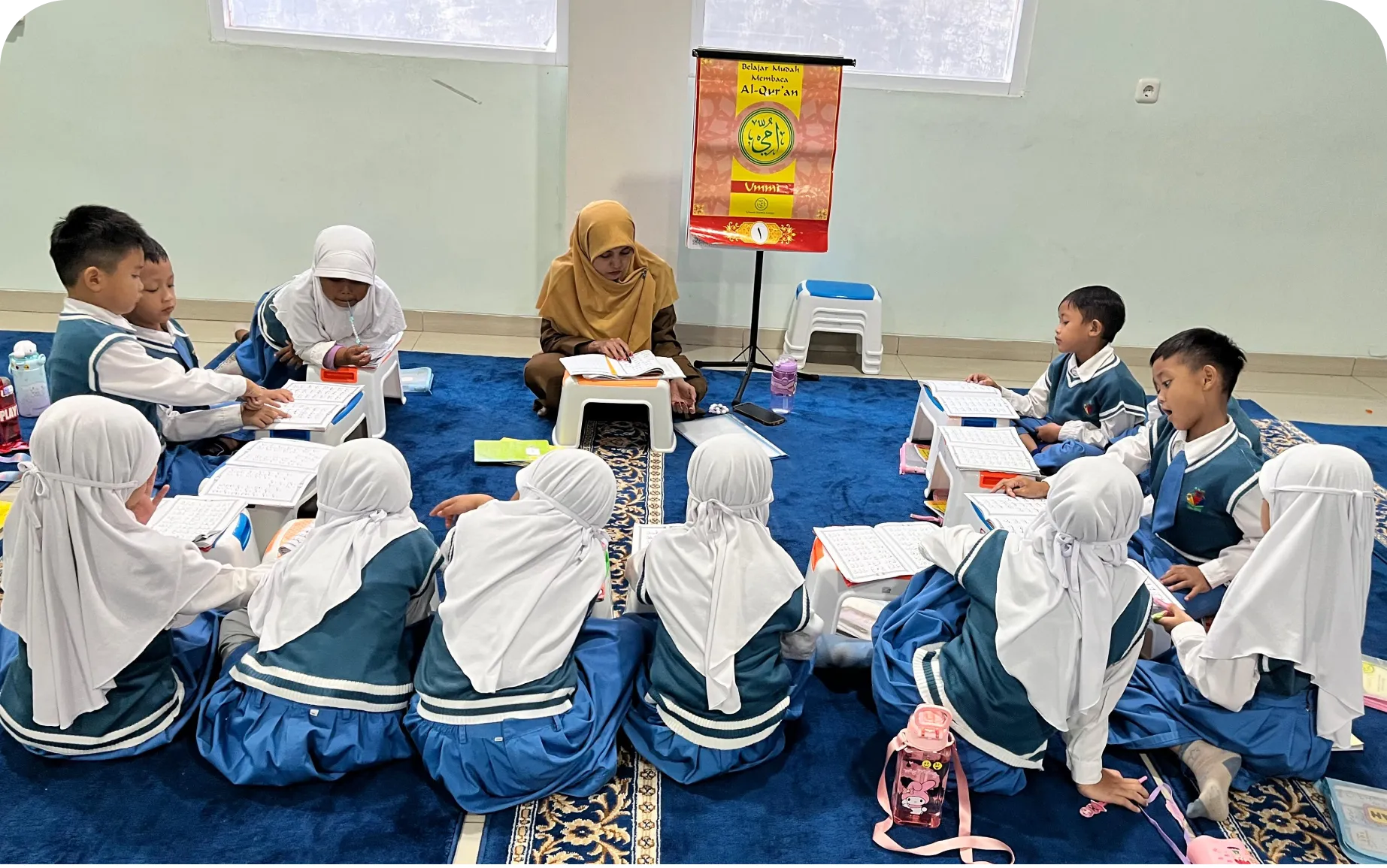 Ruang mengaji dengan Metode Ummi di TK Islam Tunas Cendekia Tangerang