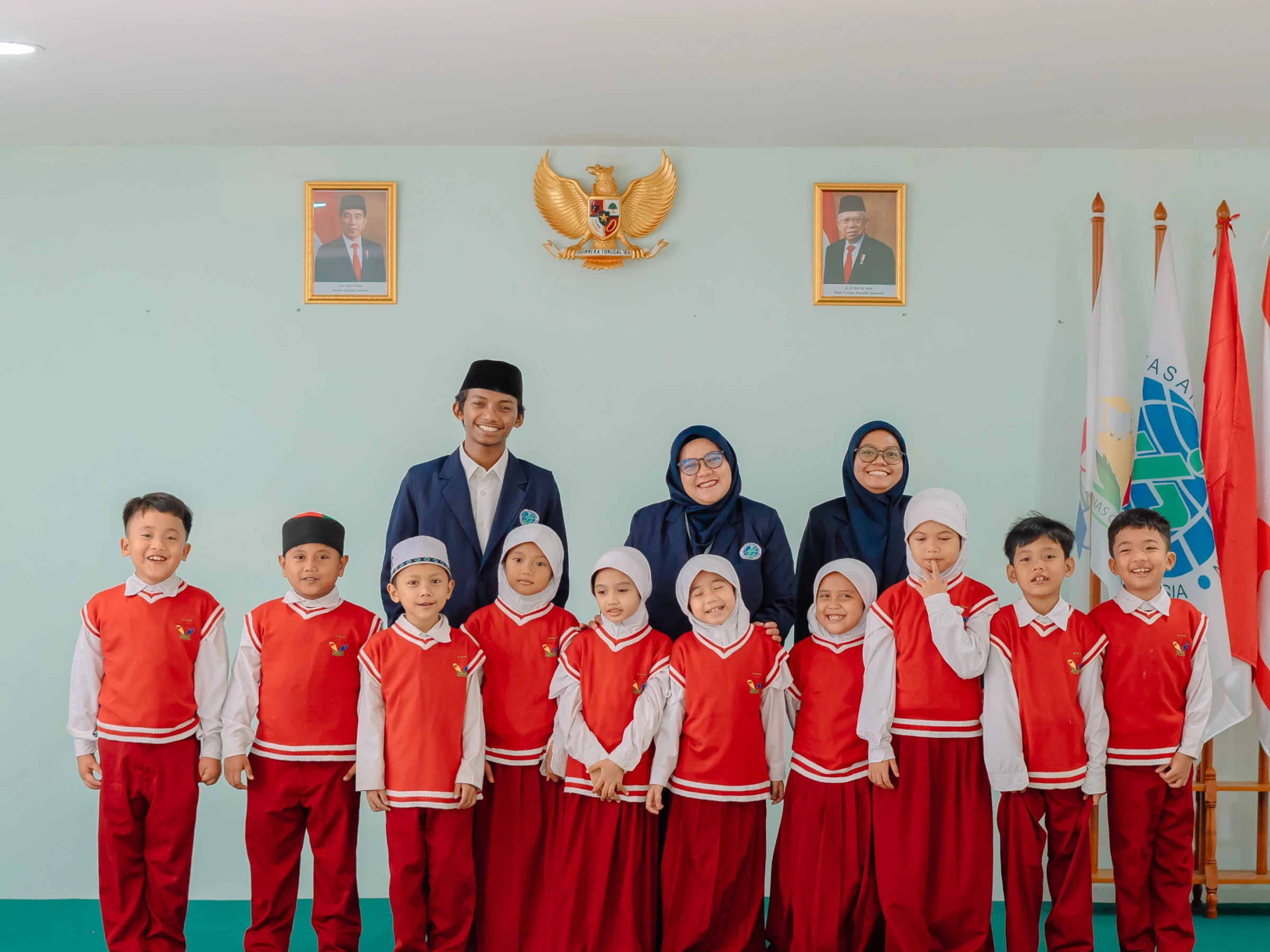 Suasana belajar aktif di SD Islam Tunas Cendekia Tangerang