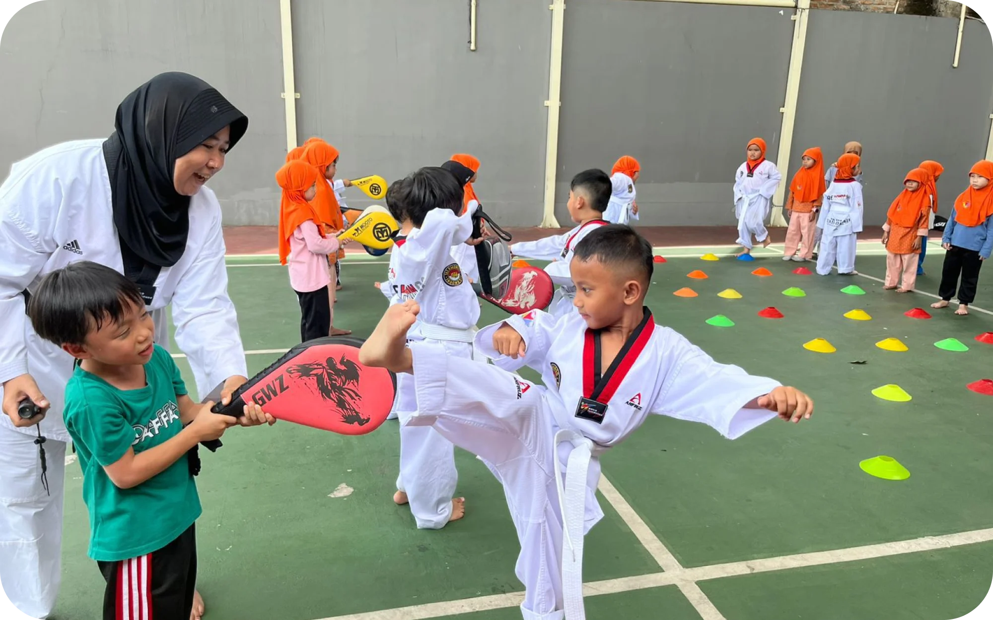 Ekskul Taekwondo TK Islam Tunas Cendekia Tangerang